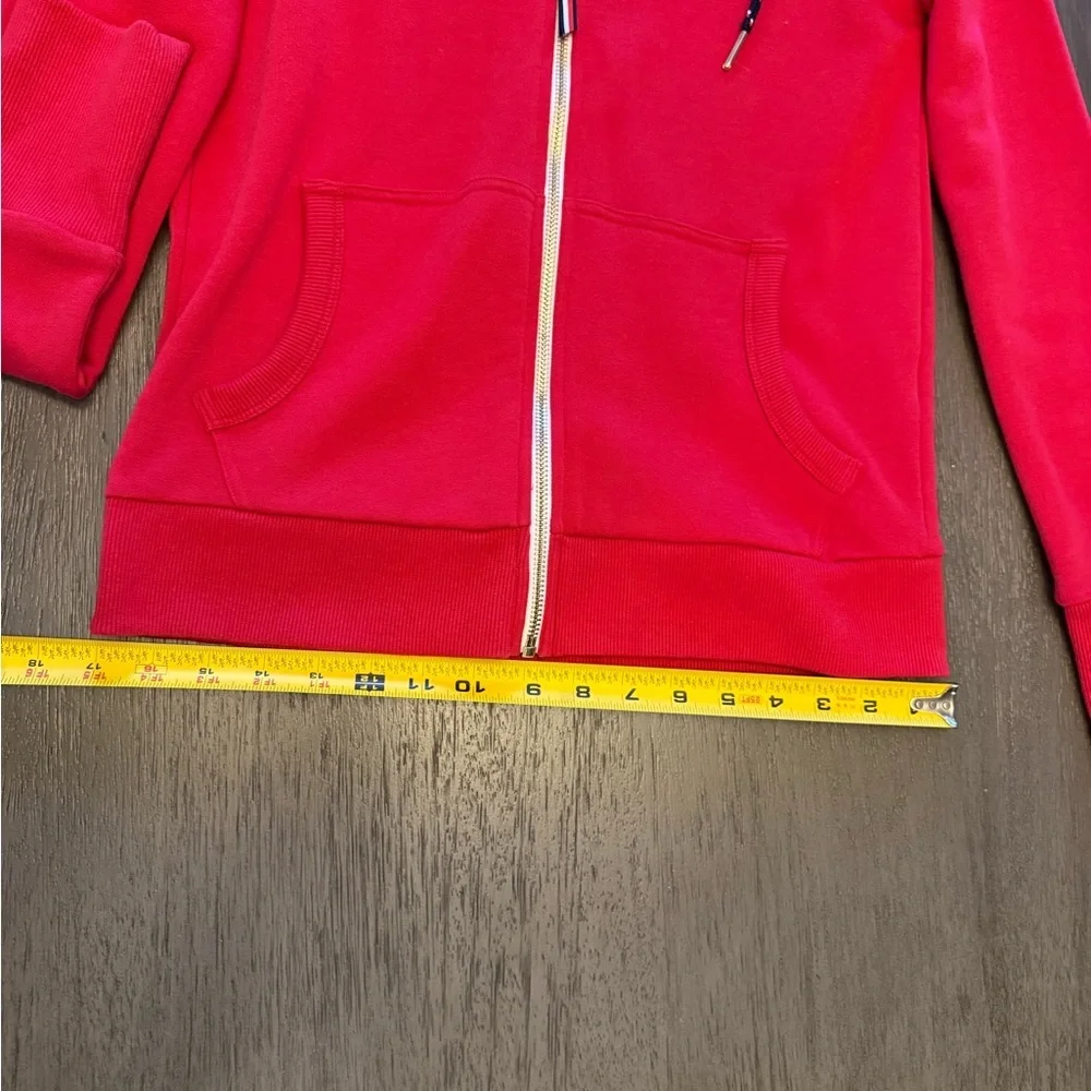 Tommy Hilfiger Vibrant Red‎ Hoodie Size Small